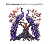 Suncatcher Garden Ornaments Outdoor Animals suncatchers for Windows Duck Garden Ornaments Outdoor Crystal Sun Catchers for Windows Sun Catchers Peacock Ornament Hanging Ornament Glass Beads