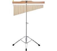 SUNCELRENT Musical Chimes Instruments, 27-44Inch Height-Adjustable Stand Chimes for Classroom, Musical Percussion for Practice and Performance (36Note Golden)