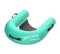 Sunchill SunChair Inflatable Float Chair - Water Hammock Recliner Seat (Use Paddleboard-Style Pump, Not Included) (Mint)