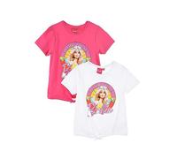 Suncity Kids Pack of 2 Barbie Follow The Sun T-Shirts Transparent