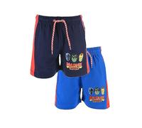 Suncity Kids Pack of 2 Marvel Shorts Navy