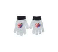Suncity Marvel Spider-Man Kids Winter Gloves Stretchy Knit Acrylic Polyester One Size 4-10 Years Spiderman, grey, Taille unique (4-10 Ans)