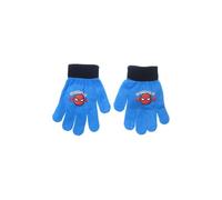Suncity Marvel Spider-Man Kids Winter Gloves Stretchy Knit Acrylic Polyester One Size 4-10 Years Spiderman, Blue, Taille unique (4-10 Ans)