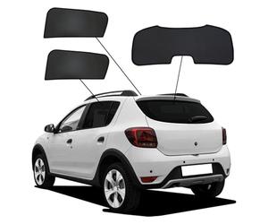SunClip Privacy & Sun protection compatible with Dacia Sandero/Stepway II 2012-2021