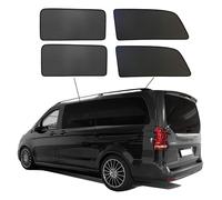 SunClip Privacy & Sun protection compatible with Mercedes V-Class W447 (Long wheel base) 2014-2024 without pop-out windows