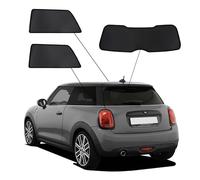 SunClip Privacy & Sun protection compatible with Mini F56 One/Cooper/S 3-doors 2014-2024, Black