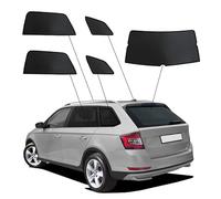 SunClip Privacy & Sun protection compatible with Skoda Fabia III (NJ5) Kombi 2014-2022
