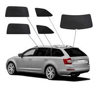 SunClip Privacy & Sun protection compatible with Skoda Octavia III (5E) Kombi 2013-2017 & Facelift 2017-2020