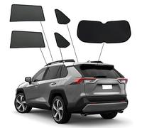SunClip Privacy & Sun protection compatible with Toyota RAV4 V (5th Gen.) 2018-2025