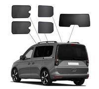 SunClip Privacy & Sun protection custom-fit | compatible with Volkswagen Caddy V MPV 5-doors 2020- & Ford Tourneo Connect 5-doors 2022- (with hinged windows)