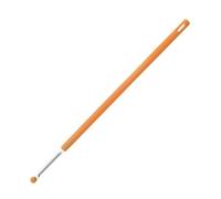 SUNCRAFT Egg Mix Stick, Stainless Steel Blade, Chalazae Removal, Effortless Mixing Kitchen Gadget 9” x 0.4" Made in Japan (Orange)