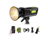 Suncrafter 200W Bi-Color LED Video Light,COB Spotlight,310W Camera Light | Boost Mode to 310W,2700K-6500K LED Light for Photography & Video,46,000 Lux@1m,CRI96+/TLCI99+,Smart App Control,Bowens Mount