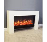 Suncrest Detroit 47 Inch Electric Fireplace Suite