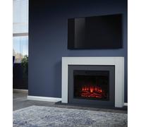 Suncrest Marlow Electric Fireplace Suite