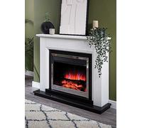 Suncrest Talent Electric Fireplace Suite White