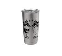 Sundae Sketch Ice Cream Guy Sorbet Stainless Steel Insulated Tumbler