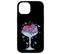 Sundae with Fruit Ice Cream and a Cherry Case for iPhone 14