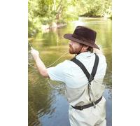 Sunday - EasyBreezer Hat - Unisex Sun Hat with Chin Strap, Tobacco Brown, Medium