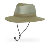Sunday Afternoons 'Charter Breeze' UPF 50+ Ventilated Pack-Flat Fedora in Khaki | Size: Large Sunday Afternoons Khaki L