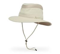 Sunday Afternoons Charter Hat, Sun Hats for Men, Women, UPF 50+ Protection, Safari Hat with Ventilation, Water Repellent Fishing Hat, Chin Strap, Packable, Cream, Medium