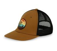 Sunday Afternoons Feel Good' Kids Trucker Cap in Brown | Size: Medium/Large Sunday Afternoons Brown M/L