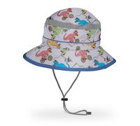 Sunday Afternoons 'Fun Bucket' Kids Floating UPF 50+ Sun Hat in Light Grey | Size: Large Sunday Afternoons Light Grey L