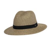 Sunday Afternoons Hats Havana Toyo Straw Fedora Hat - Natural-Black