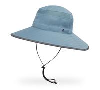 Sunday Afternoons Latitude Hat - Sun Hats for Men, Women UPF 50+ - Wide Brim Men's Fishing Bucket Sunhat with UV Protection - Packable, Summer Beach Hiking Boonie, Safari Bush Cap, Bluestone, Large