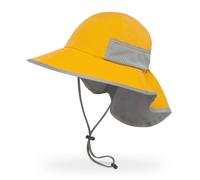 Sunday Afternoons 'Play' Kids UPF 50+ Sun Hat with Neck Cape in Mustard | Size: Large Sunday Afternoons Mustard L
