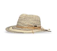 Sunday Afternoons 'Rowan' UPF 50+ Straw Fedora Sun Hat in Navy | Size: S/M Sunday Afternoons Navy S/M