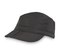 Sunday Afternoons 'Sun Tripper' UPF 50+ Foldable Cap with Sunglass Lock in Black | Size: Large Sunday Afternoons Black L