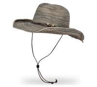 Sunday Afternoons Sunset Hat - UPF 50+ Sun Rating - Shapeable 3-3/4" Brim - Women's Cowboy Hat with Adjustable Chinstrap - Breathable - Adventuready Western Cowgirl Vaquero, Pepper, Medium