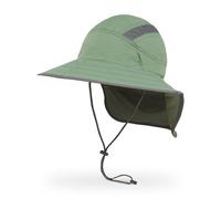 Sunday Afternoons Ultra Adventure Hat - Sun Hat for Men Women with Neck Flap, UPF 50+ UV Protective Hiking Fishing Hats, Wide Brim, Eucalyptus, L/XL