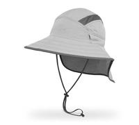 Sunday Afternoons Ultra Adventure Hat - Sun Hat for Men Women with Neck Flap, UPF 50+ UV Protective Hiking Fishing Hats, Wide Brim, Pumice, S/M