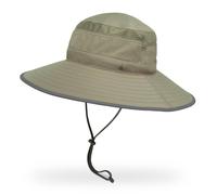 Sunday Afternoons Women's 'Latitude' Extra Wide Brim UPF 50+ Packable Sun Hat in Khaki | Size: Medium Sunday Afternoons Khaki M