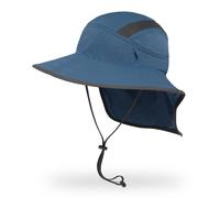 Sunday Afternoons Women's 'Ultra Adventure' Packable UPF 50+ Sun Hat with Neck Cape in Mid Blue | Size: S/M Sunday Afternoons Mid Blue S/M