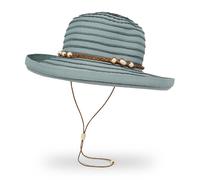 Sunday Afternoons Women's 'Vineyard' Packable UPF 50+ Kettle Hat in Duck Egg Blue | Size: Medium Sunday Afternoons Duck Egg Blue M