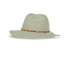 Sunday Afternoons Women's 'Wanderlust' Stylish UPF 50+ Summer Fedora Hat in Pale Blue | Size: S/M Sunday Afternoons Pale Blue S/M