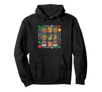 Sunday Batch Cooking Scene Kitchen Illustration Meal Prep Pullover Hoodie