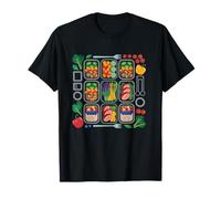 Sunday Batch Cooking Scene Kitchen Illustration Meal Prep T-Shirt