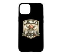 Sunday Bocce Club Retro Bocce Ball Player Team Case for iPhone 15 Plus