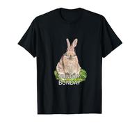 Sunday Bunday Funny Bunny Rabbit Weekend Wild Animal Lover Value Graphic T-Shirt
