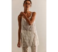 Sunday Candy Mini Slip Dress by Intimately at Free People in Clean Ivory, Size: Large - female