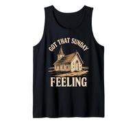 Sunday Christian Church Chapel Worship Community Family Tank Top