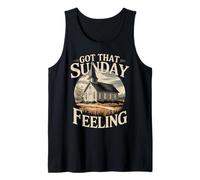 Sunday Christian Church Chapel Worship Community Family Tank Top