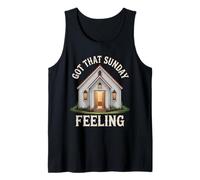Sunday Christian Church Chapel Worship Community Family Tank Top