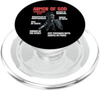 Sunday Church Black Kids Put On The Full Armor Of God PopSockets PopGrip for MagSafe