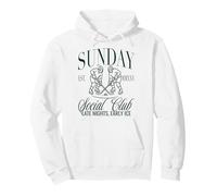 Sunday Club Late Nights Early Ice Hockey Pullover Hoodie