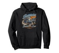 Sunday Crew Snowmobile Dad Family Pullover Hoodie