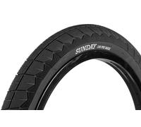 Sunday Current V2 20´´ X 2.40 Rigid Urban Tyre Black 20´´ x 2.40 20´´ x 2.40 Black
